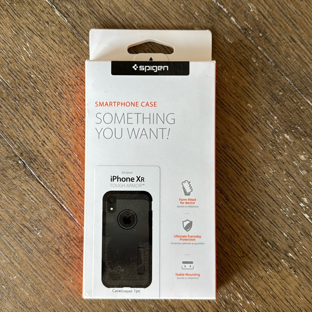 Spigen iPhone XR tough armor case